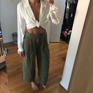 Free People Wide Legged Pants